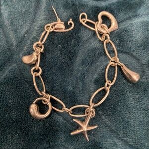 Silver charm bracelet *****Tiffany Co.